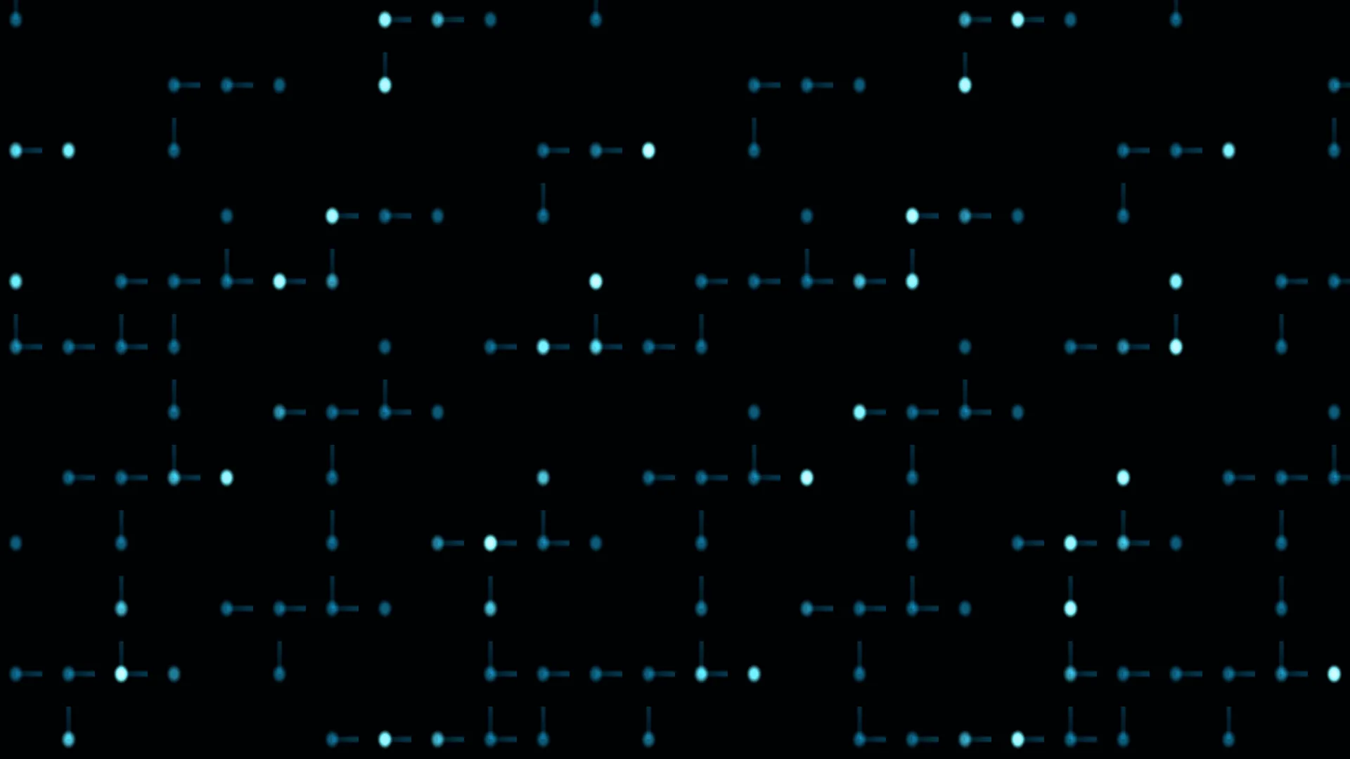 Cyan Dots and Lines on a Black Field — cyan wallpaper at 3840x2160