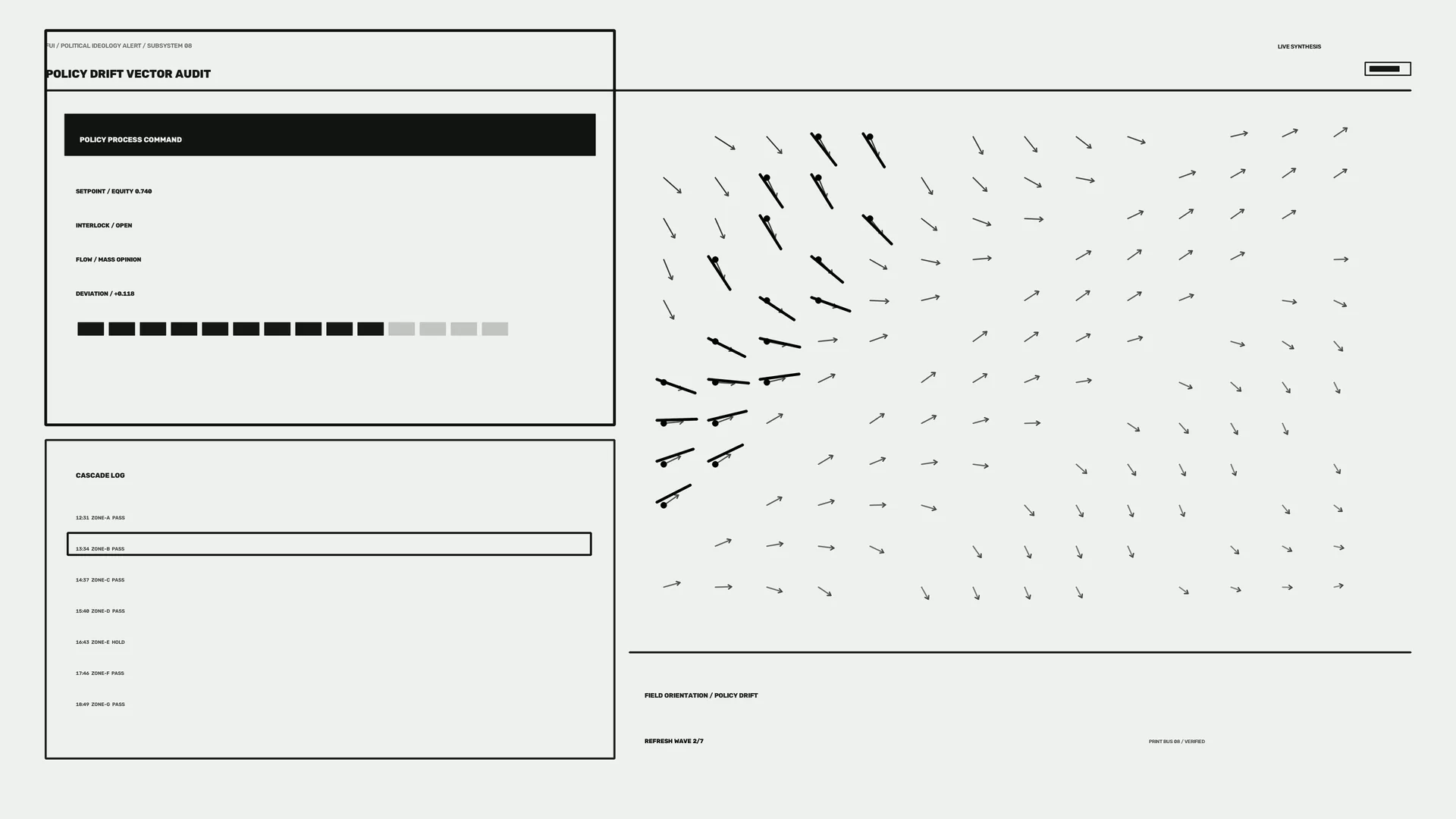 Monochrome field of directional vectors — directional vectors wallpaper at 3840x2160