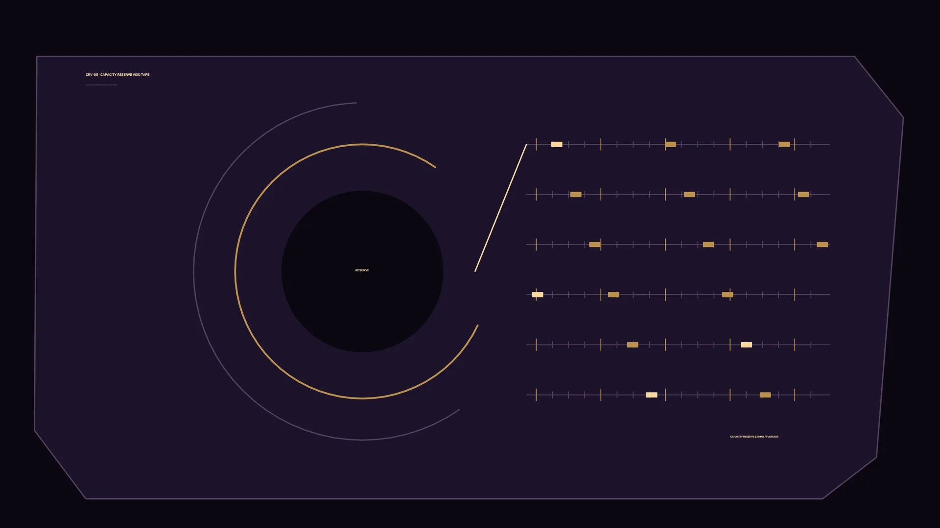 Purple Reserve Grid with Orbital Circle — geometric wallpaper at 3840x2160