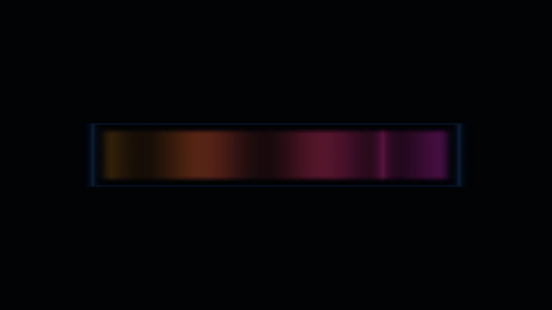 Neon gradient bar across a field of black — neon gradient wallpaper at 3840x2160