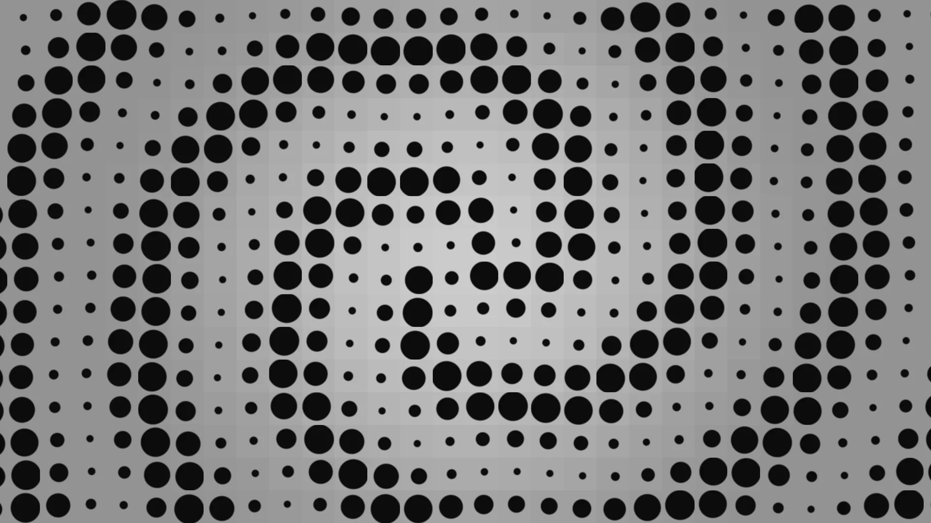 Black dot grid across a layered gray field — black dots wallpaper at 3840x2160
