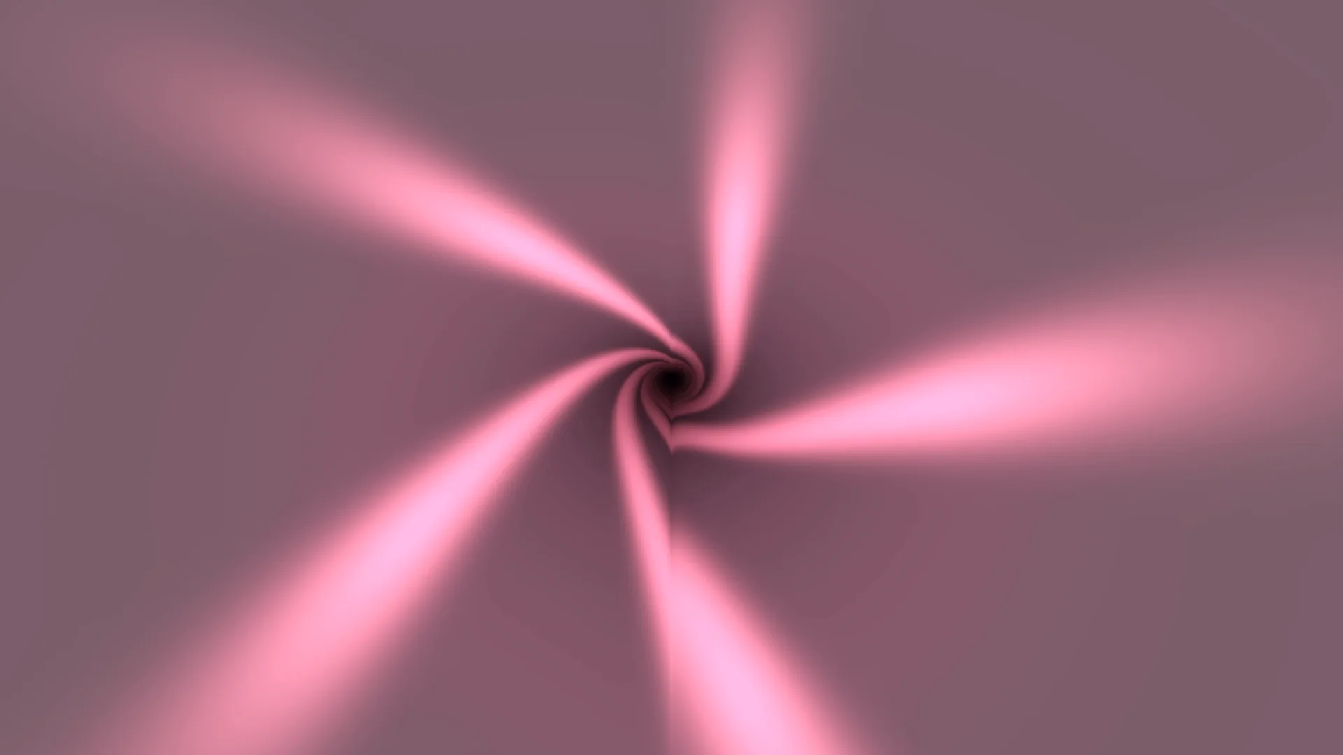 Pink light spirals in mauve negative space — pink wallpaper at 3840x2160