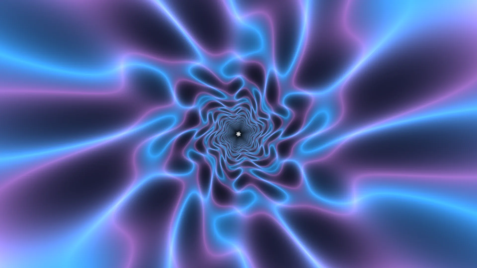 Blue violet luminous spiral abstract wallpaper — abstract wallpaper at 3840x2160