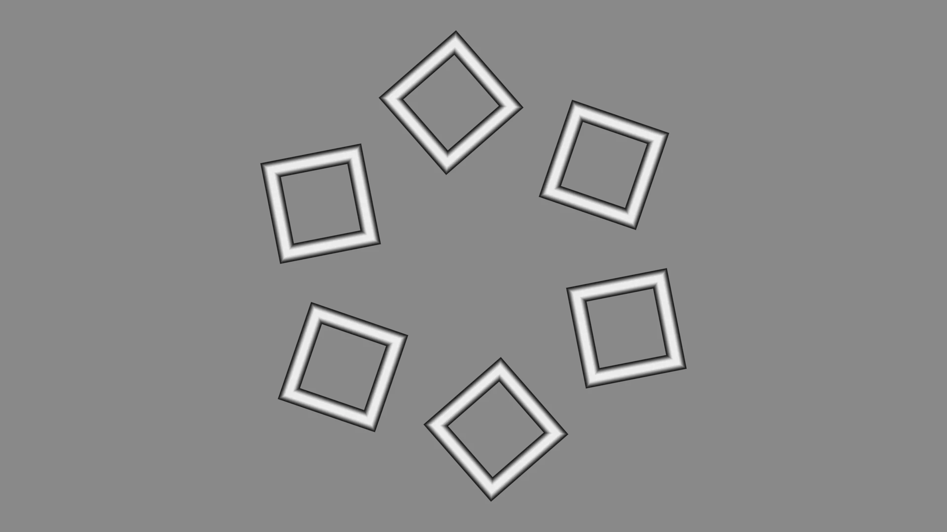 White outlined squares in black negative space — geometric wallpaper at 3840x2160