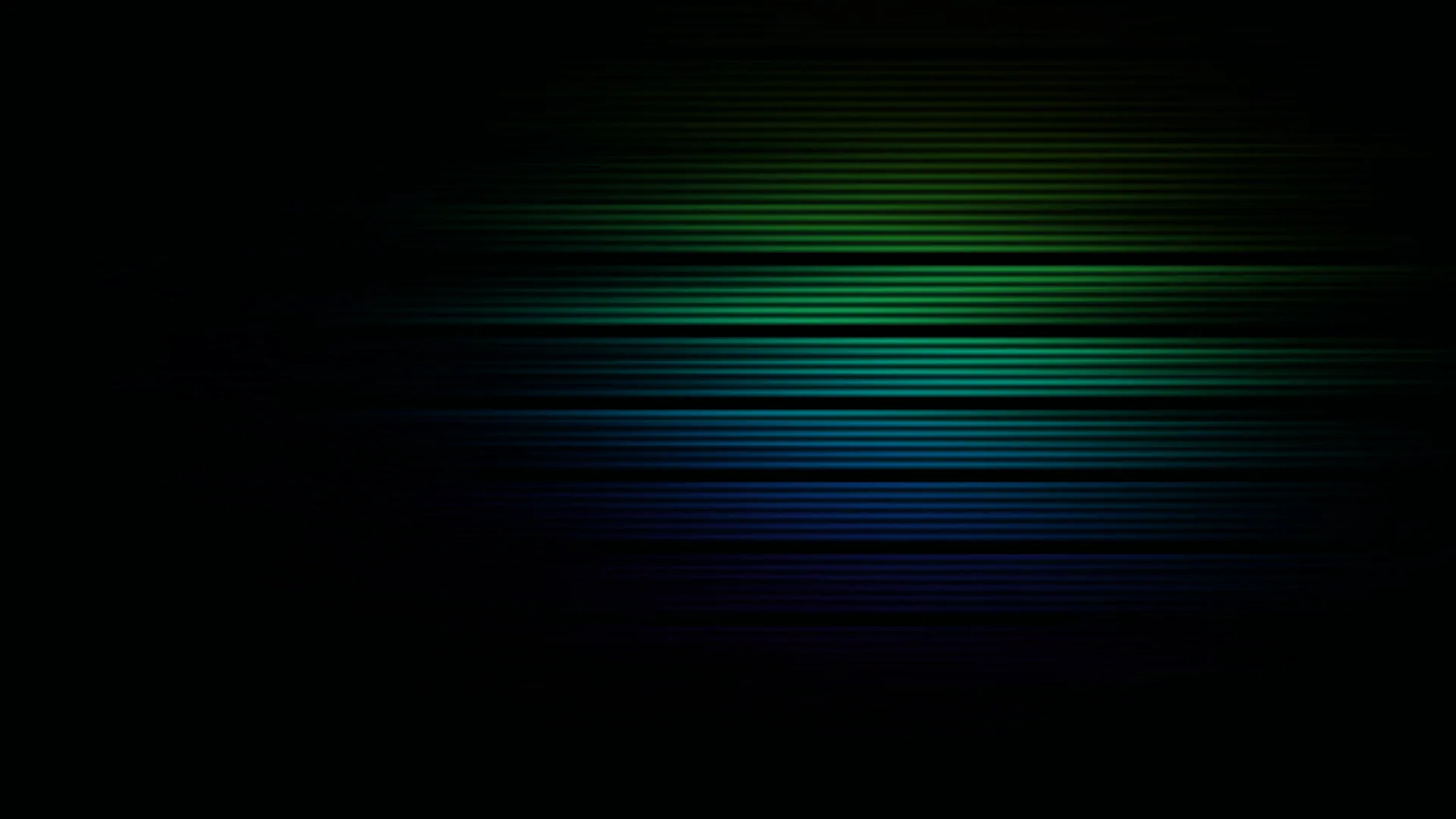 Emerald and cobalt lines across black space — abstract wallpaper at 3840x2160