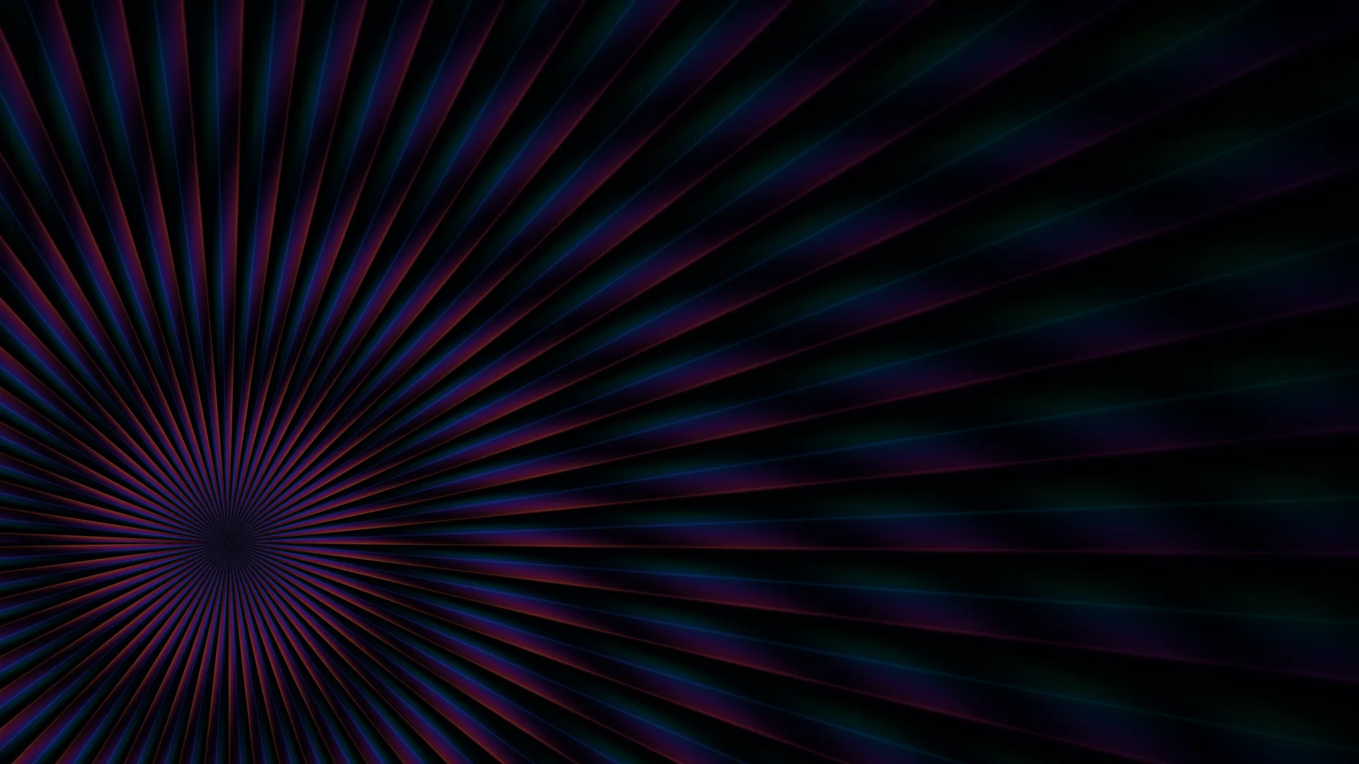 Prismatic radial lines across a dark field — radial lines wallpaper at 3840x2160