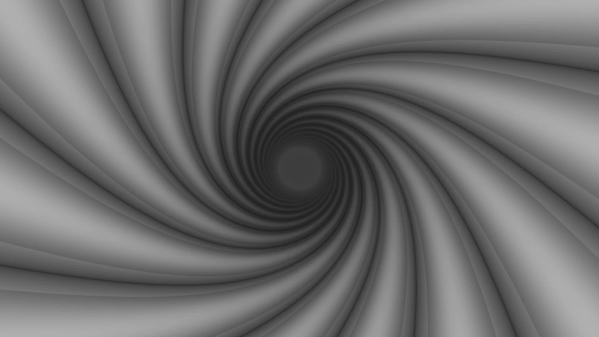 Monochrome spiral with flowing concentric ridges — spiral wallpaper at 3840x2160