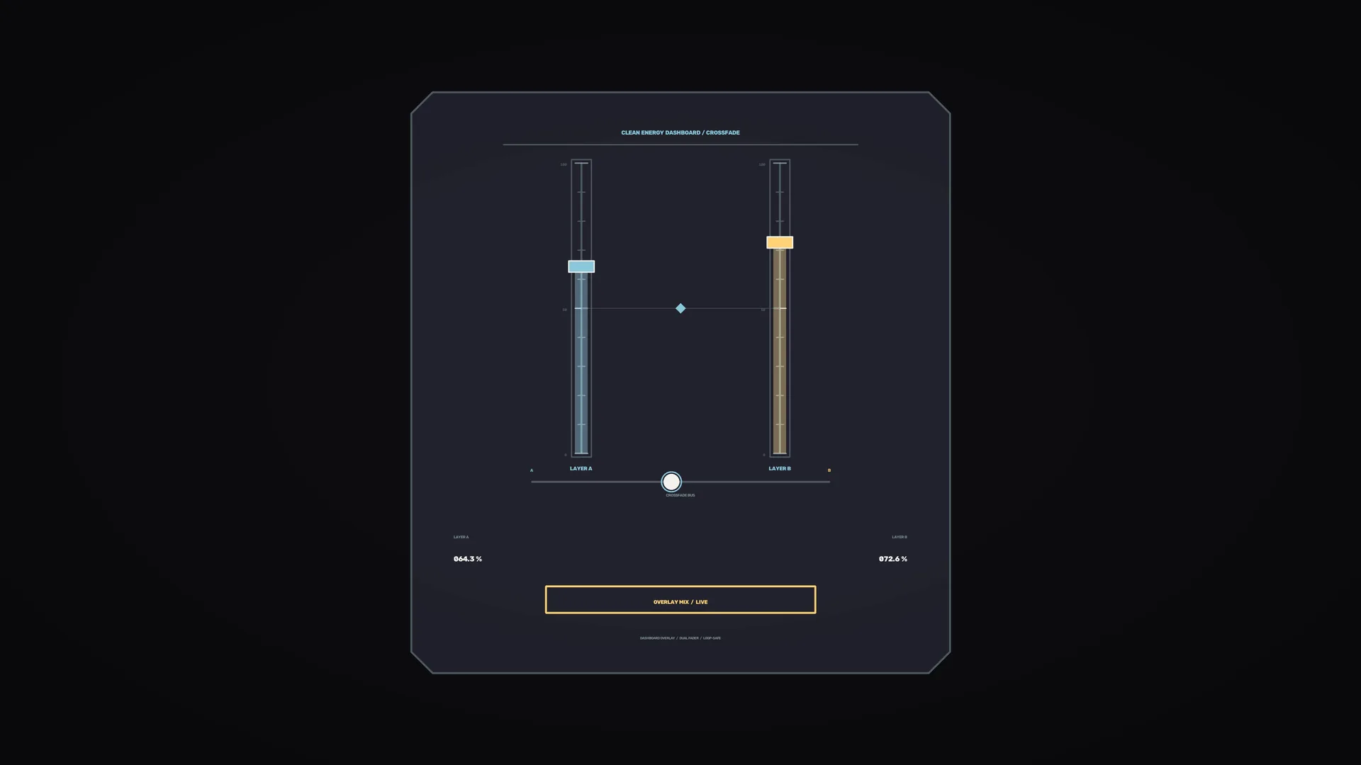 Dark energy dashboard with geometric interface — energy dashboard wallpaper at 3840x2160
