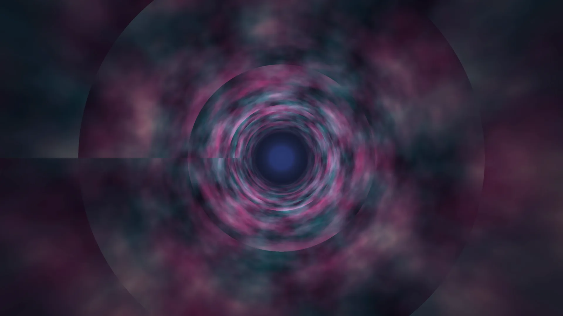 Indigo and magenta vortex with concentric rings — vortex wallpaper at 3840x2160