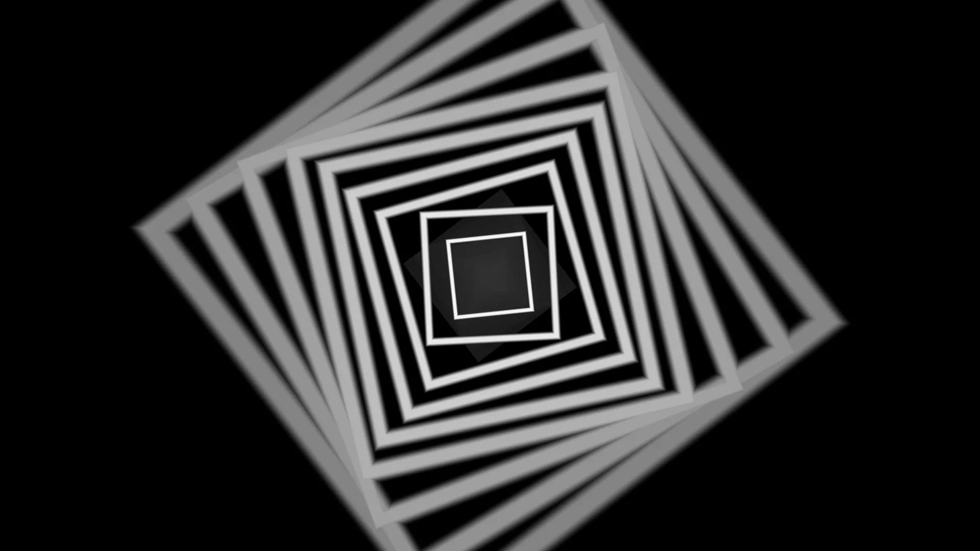 Rotated squares in a field of black — geometric wallpaper at 3840x2160