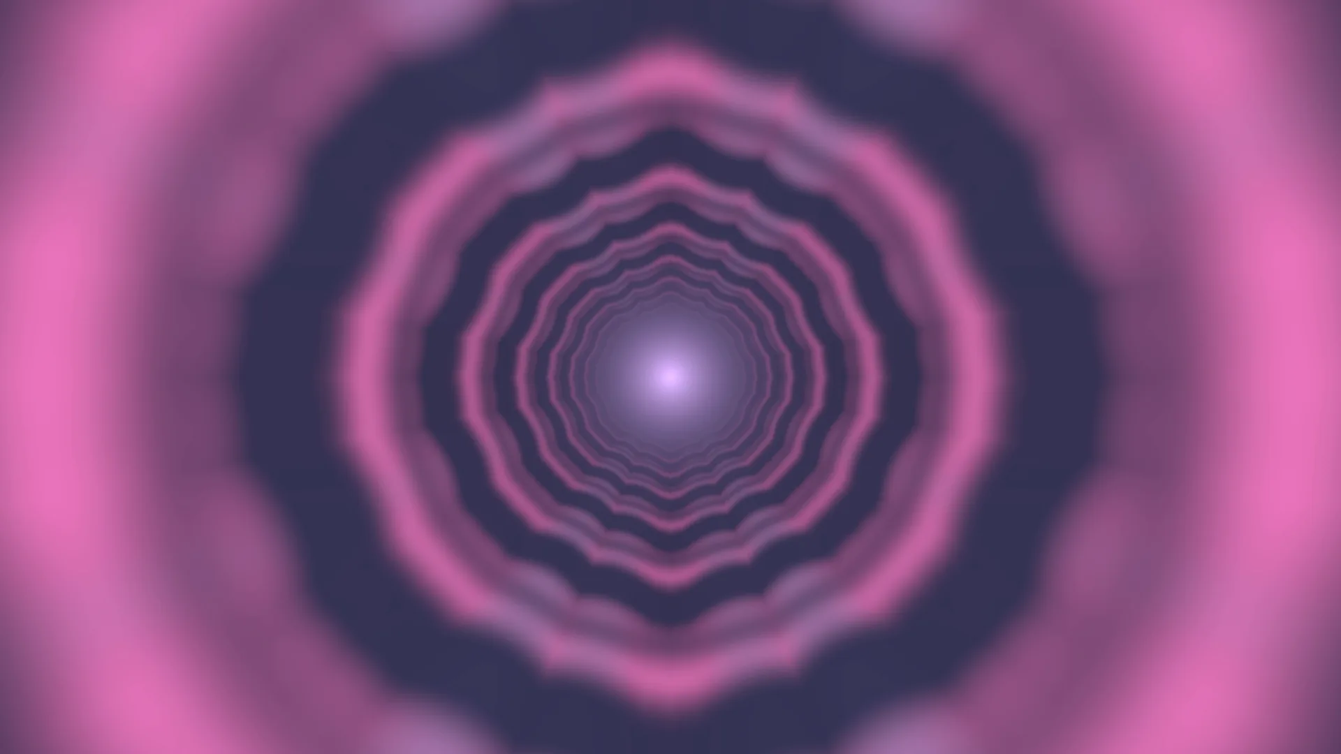Concentric violet rings around a luminous center — concentric rings wallpaper at 3840x2160