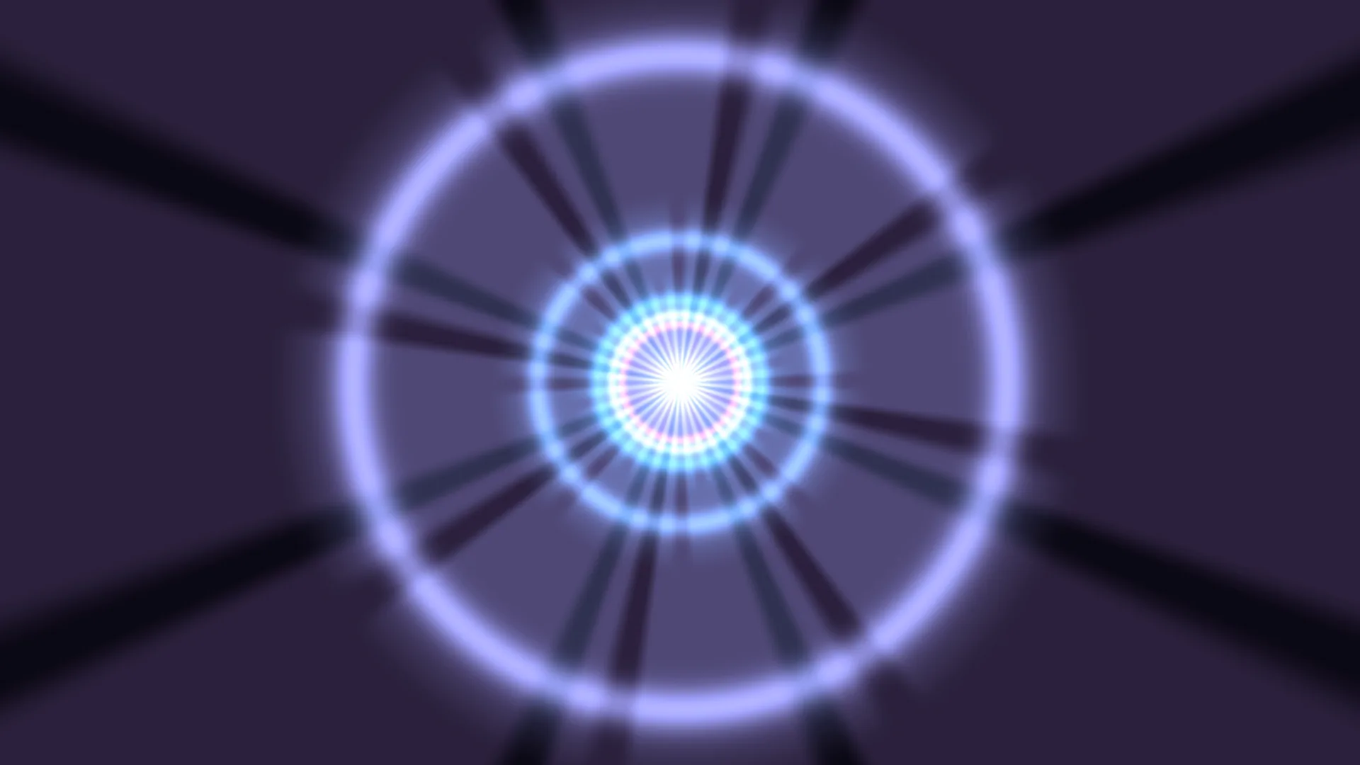 Concentric violet rings with a radiant center — concentric rings wallpaper at 3840x2160