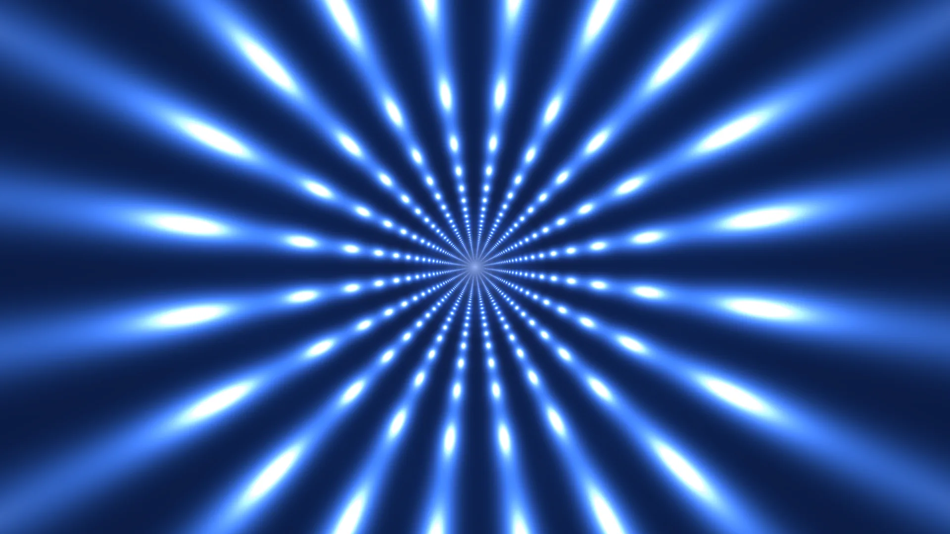 Blue Light Rays Converging Into a Radiant Point — blue light wallpaper at 3840x2160