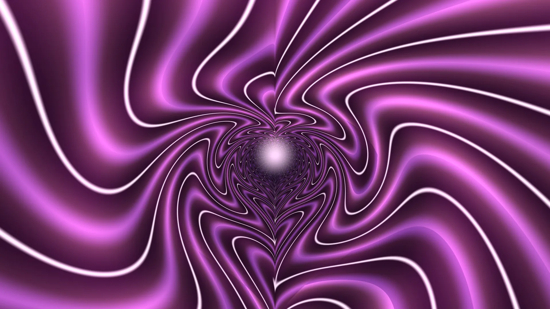 Violet Spiral with a Luminous Central Orbit — violet wallpaper at 3840x2160