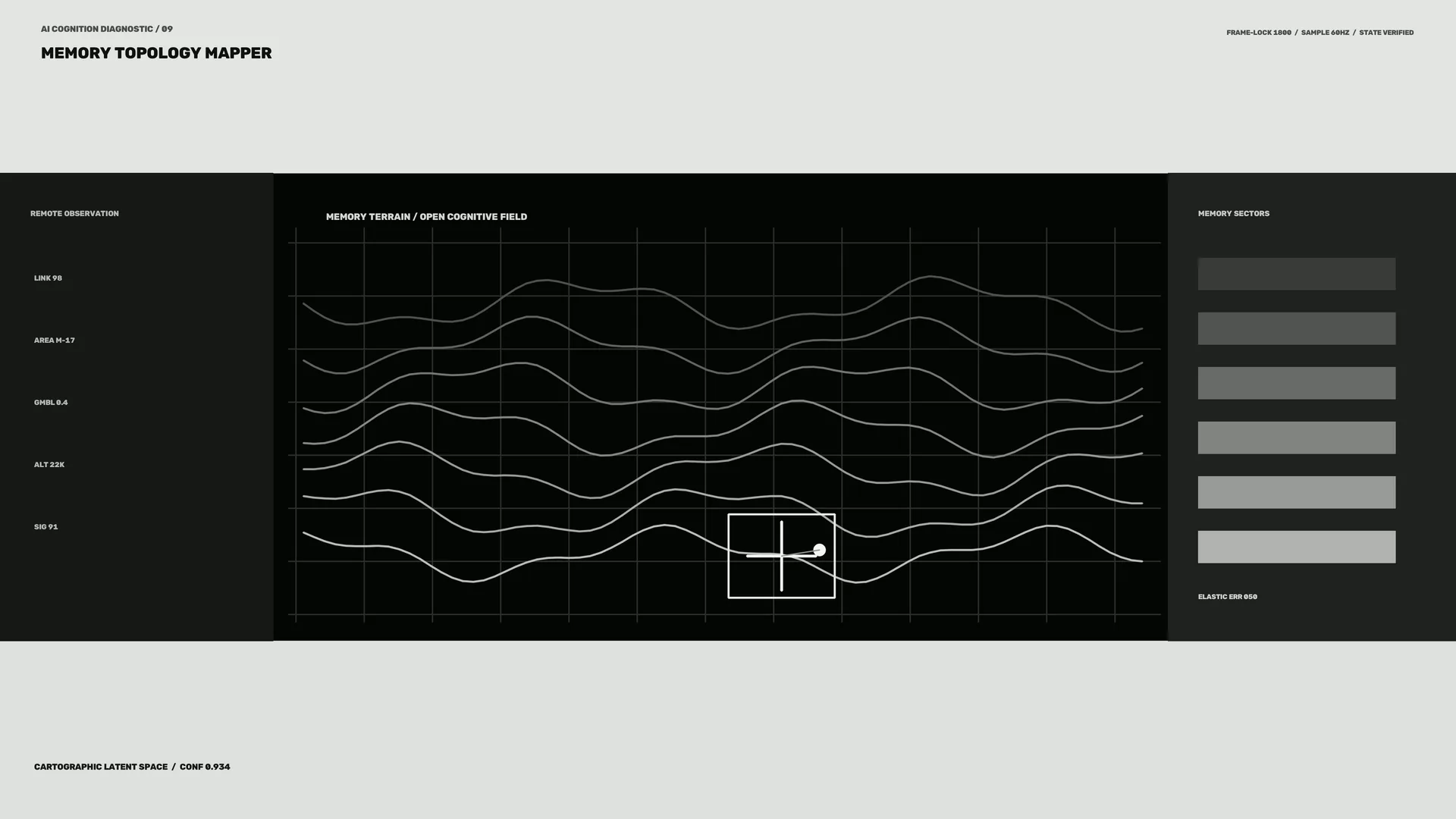 Memory Topology Mapper with Waveform Grid — memory topology wallpaper at 3840x2160