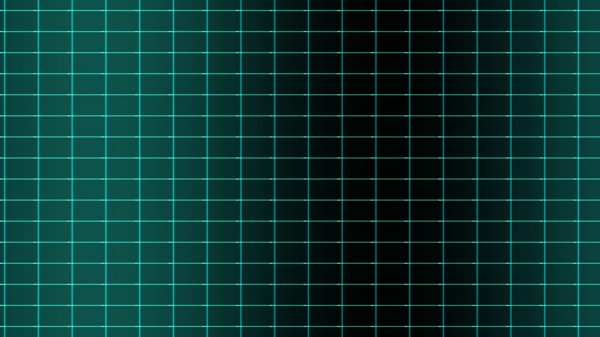Cyan Grid Lines Across a Dark Field — cyan grid wallpaper at 3840x2160