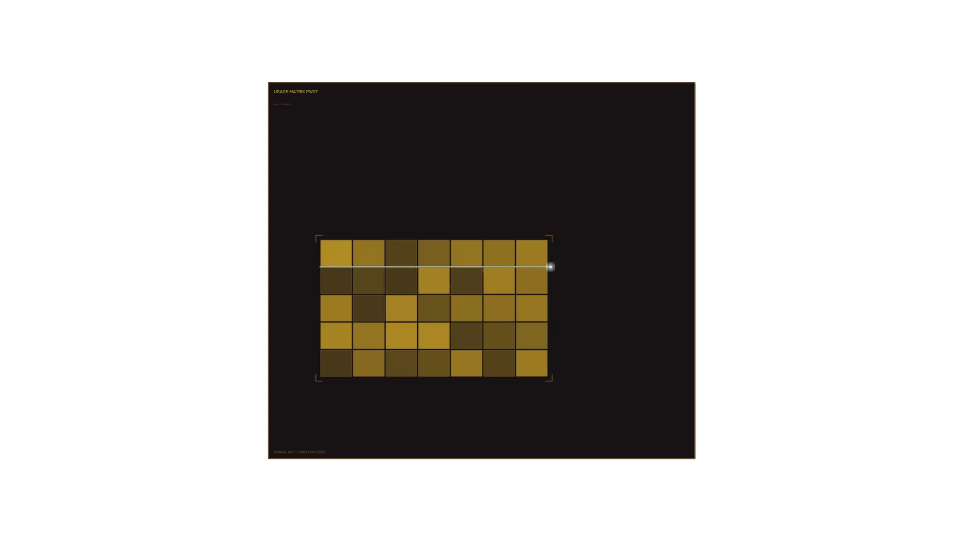 Ochre Grid with a Fine Horizontal Axis — ochre wallpaper at 3840x2160