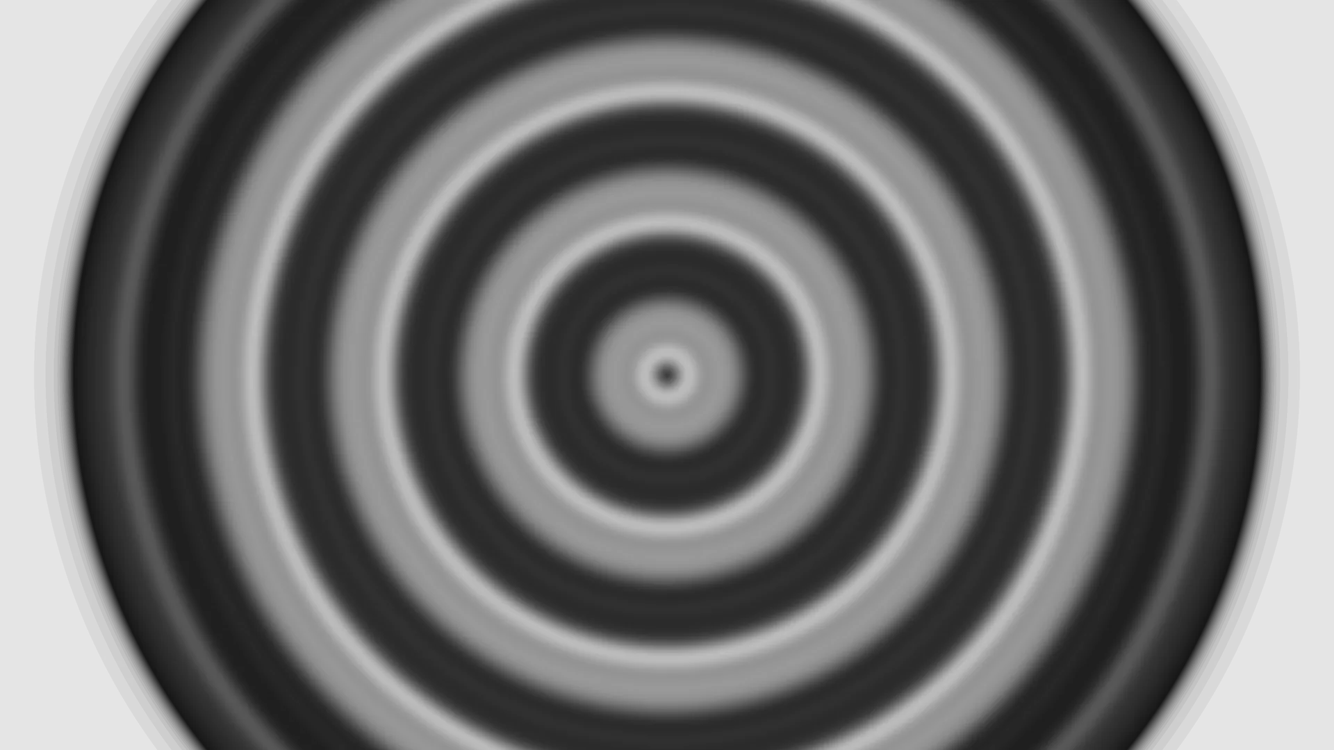Concentric grayscale rings with a dark center — concentric rings wallpaper at 3840x2160