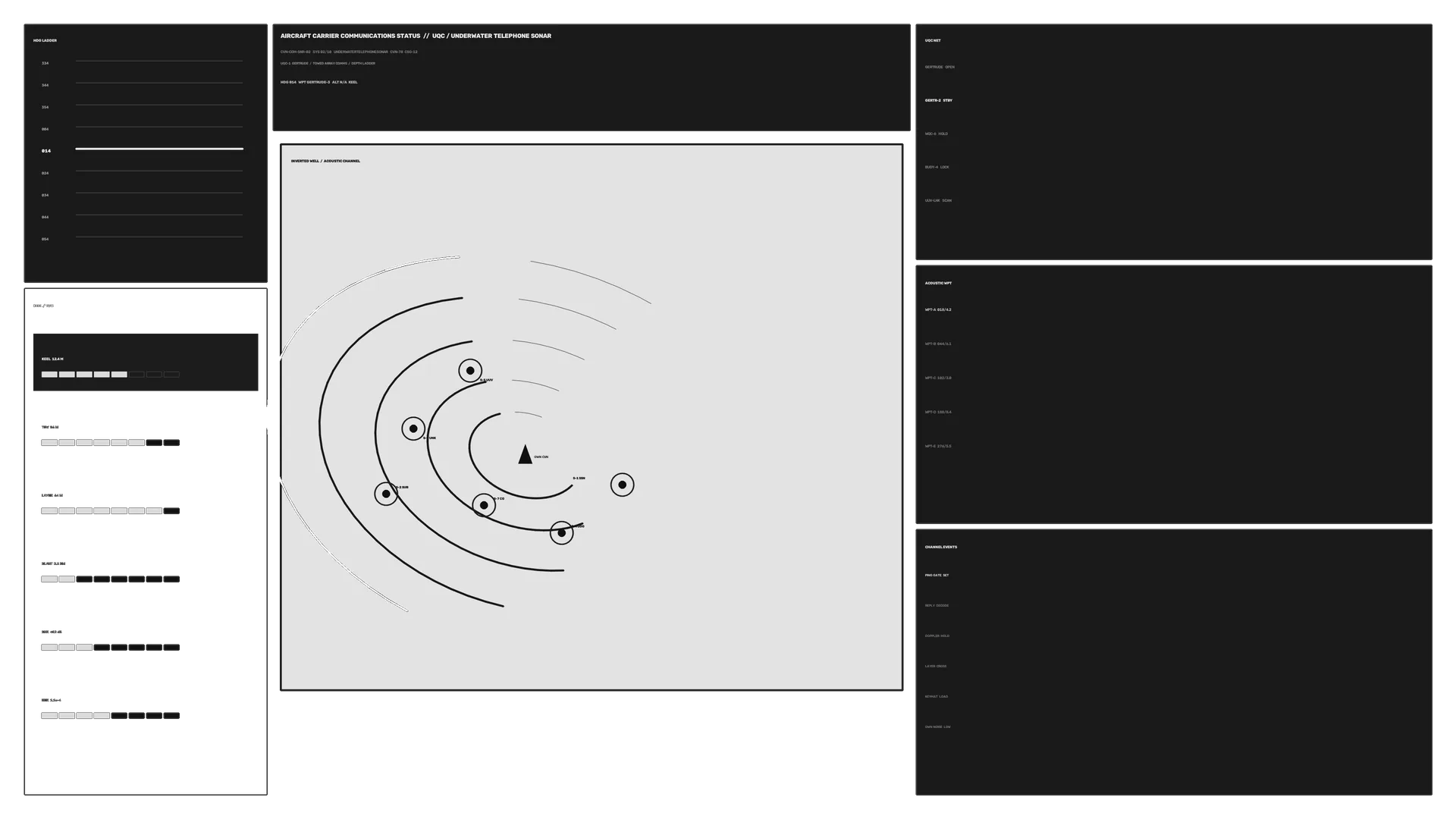 Orbital Diagram in a Monochrome Interface — orbital diagram wallpaper at 3840x2160