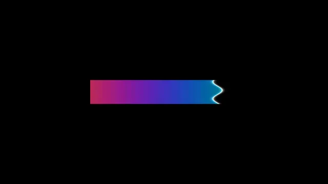 Neon gradient bar with luminous wave edge — neon gradient wallpaper at 3840x2160