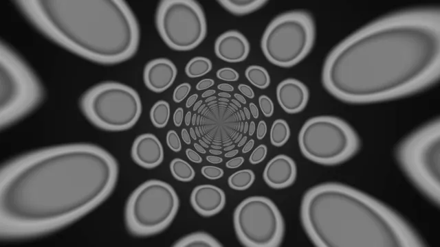 Concentric grey ovals in a dark geometric field — concentric ovals wallpaper at 3840x2160