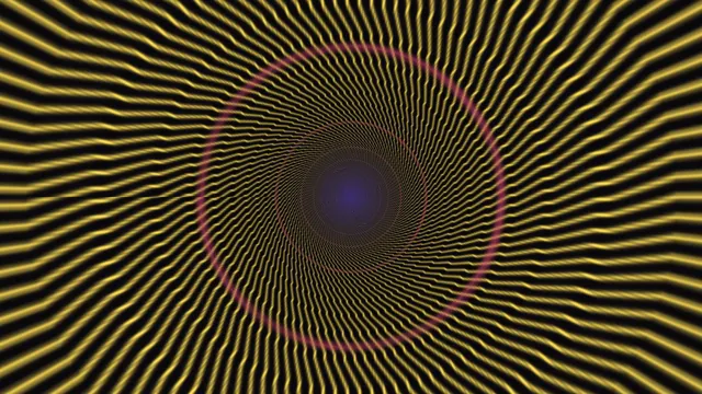Golden radial waves around a violet center — golden wallpaper at 3840x2160