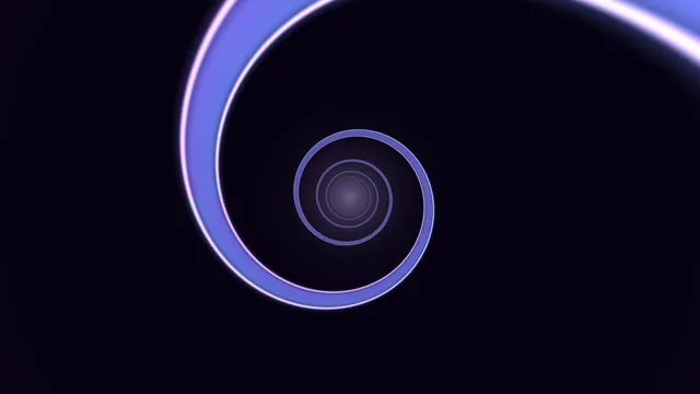 Violet concentric rings in deep negative space — concentric rings wallpaper at 3840x2160