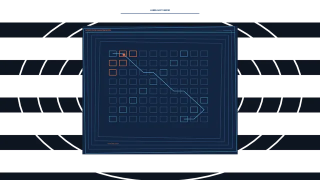 Blue Latent State Validation Matrix — validation matrix wallpaper at 3840x2160