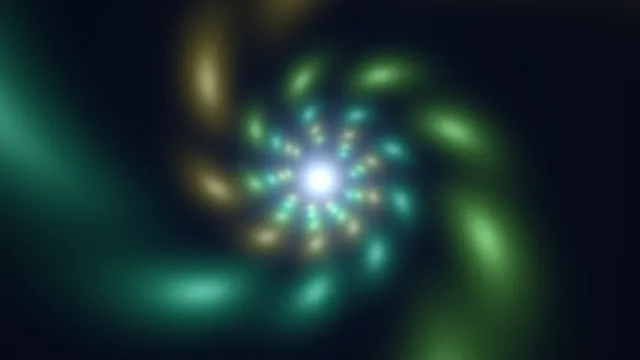 Luminous teal bloom in deep midnight space — teal wallpaper at 3840x2160