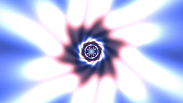 Radiant blue and pink spiral aperture — spiral wallpaper at 3840x2160