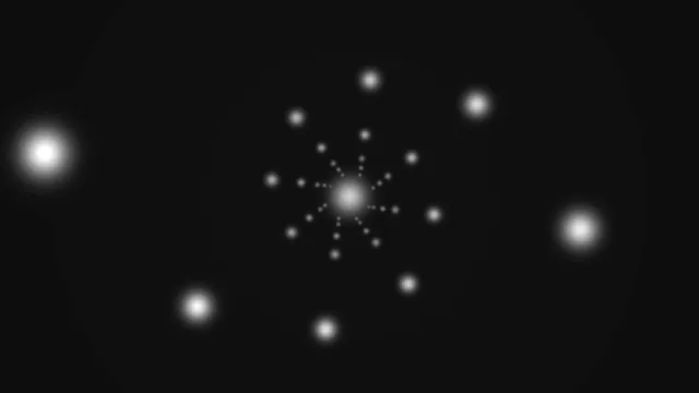 White points across a field of black — white lights wallpaper at 3840x2160