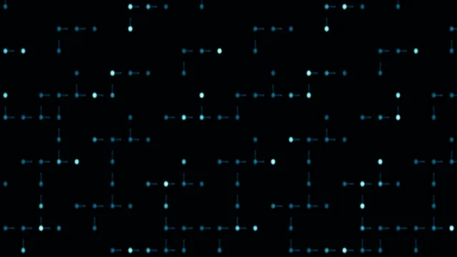 Cyan Dots and Lines on a Black Field — cyan wallpaper at 3840x2160