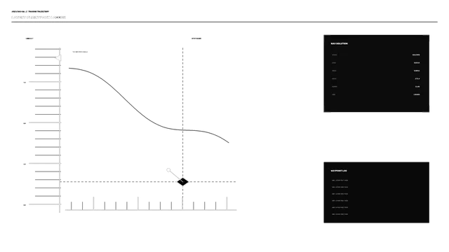 Monochrome Flightpath Ladder Interface — flightpath wallpaper at 3840x2160