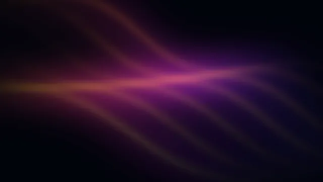 Violet light ribbons across a dark field — abstract wallpaper at 3840x2160