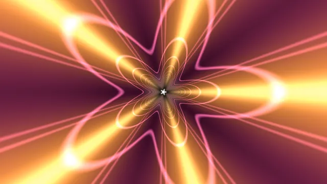 Radiant Pink and Gold Starburst Geometry — abstract wallpaper at 3840x2160
