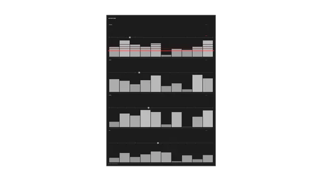 Dark graphite chart with red signal lines — bar chart wallpaper at 3840x2160