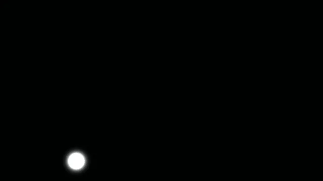 Solitary white orb in a field of black — white orb wallpaper at 3840x2160