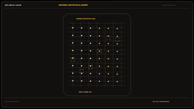 Antenna Link Reticle Ladder in Amber Light — antenna link wallpaper at 3840x2160