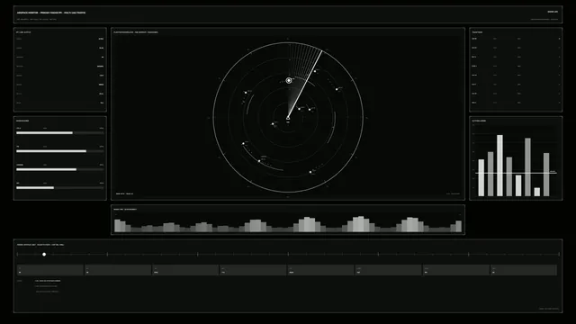 Orbital chart in black, white and graphite — orbital chart wallpaper at 3840x2160