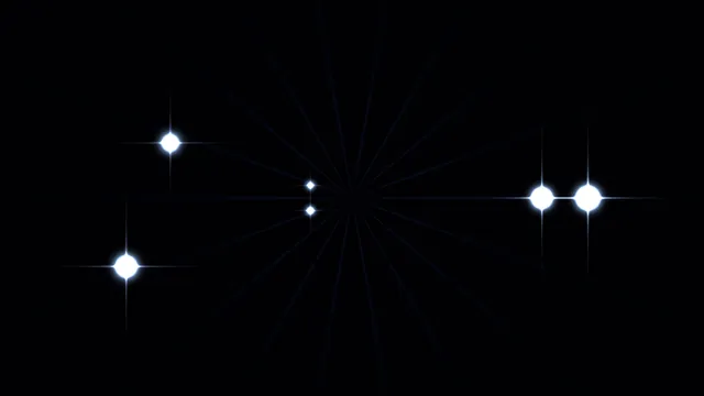 White starbursts across a midnight radial field — starbursts wallpaper at 3840x2160