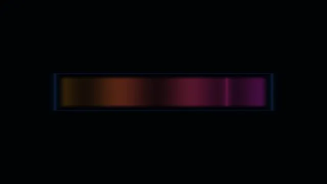 Neon gradient bar across a field of black — neon gradient wallpaper at 3840x2160