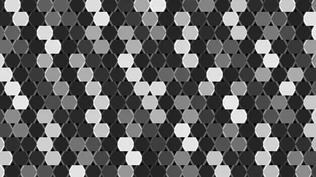 Monochrome Hexagon and Diamond Pattern — hexagon wallpaper at 3840x2160