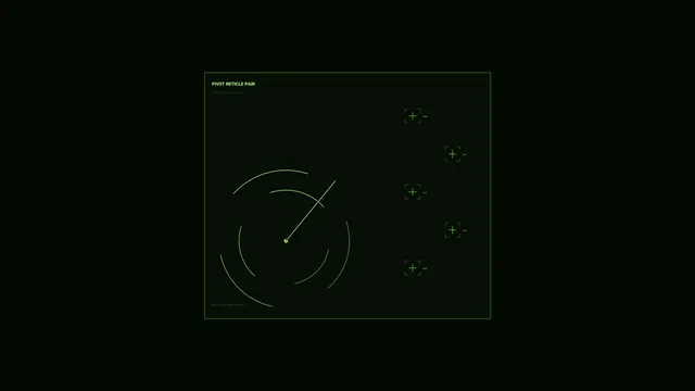 Green radar interface on a field of black — radar interface wallpaper at 3840x2160