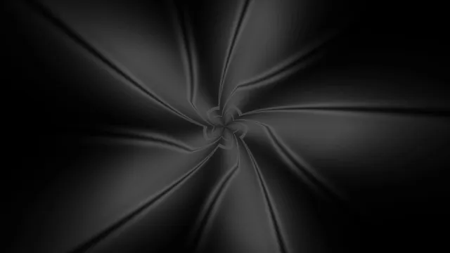 Monochrome flower folded in radial shadow — abstract wallpaper at 3840x2160