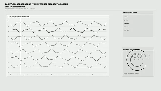 Monochrome Waveform Diagnostic Interface — diagnostic interface wallpaper at 3840x2160