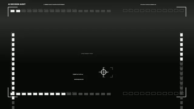 Monochrome targeting grid with central crosshair — targeting grid wallpaper at 3840x2160