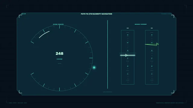 Neon navigation dashboard with circular gauge — navigation dashboard wallpaper at 3840x2160