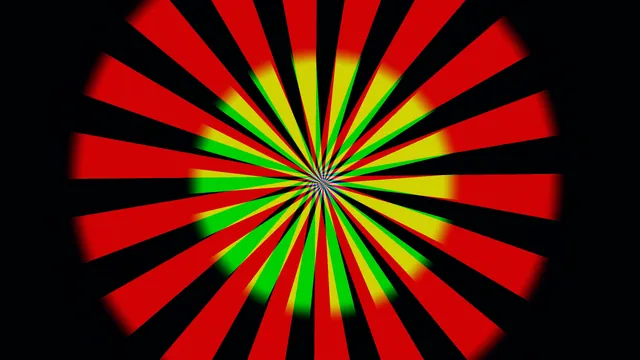 Chromatic radial burst on a black field — radial burst wallpaper at 3840x2160