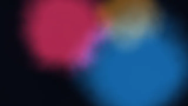 Magenta and blue light across dark negative space — abstract wallpaper at 3840x2160