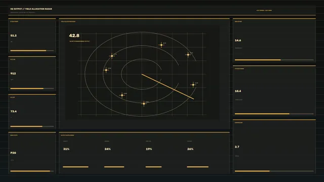 Amber Hydrogen Operations Dashboard — hydrogen wallpaper at 3840x2160